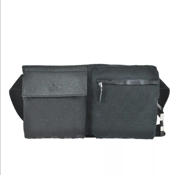 gucci fanny pack black